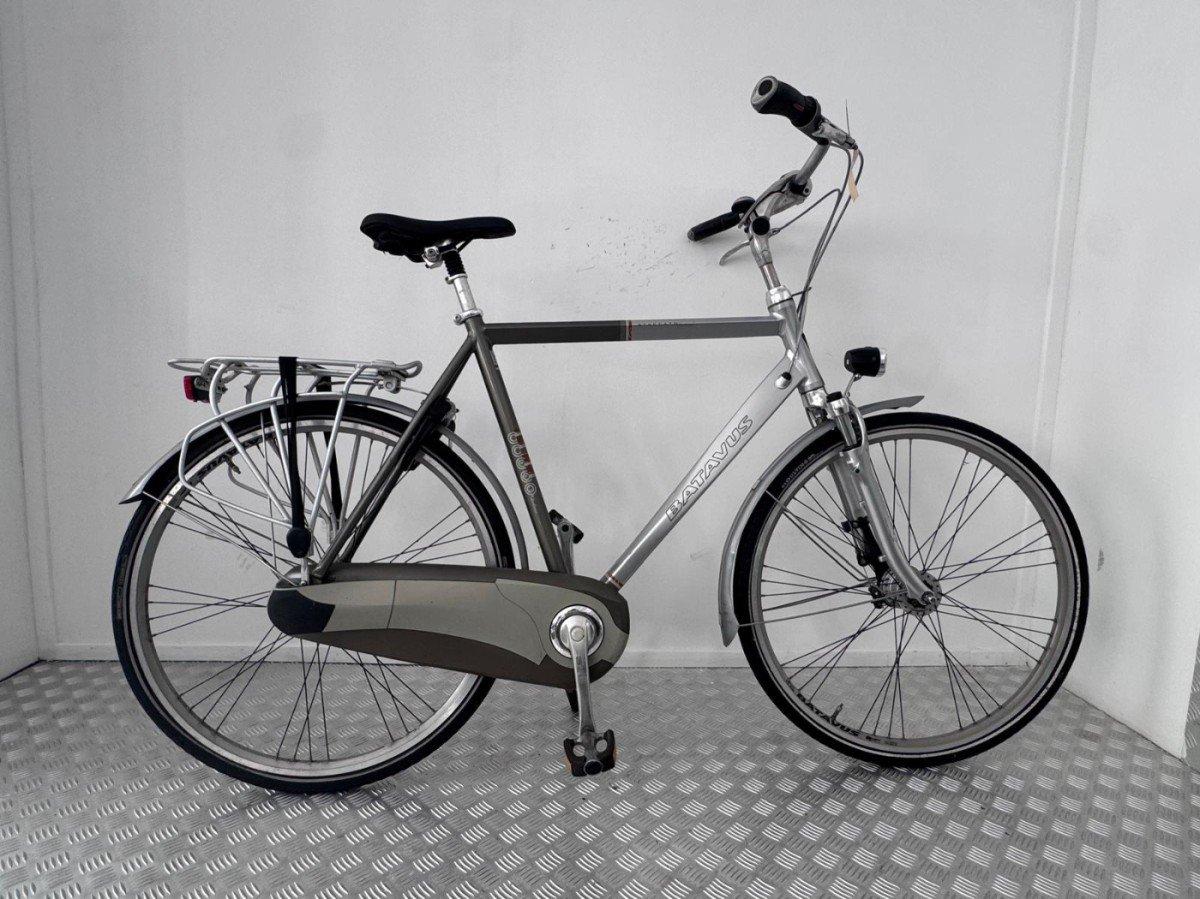 Batavus Stadsfiets 61 cm grijs, tweedehands, 28 inch wielen