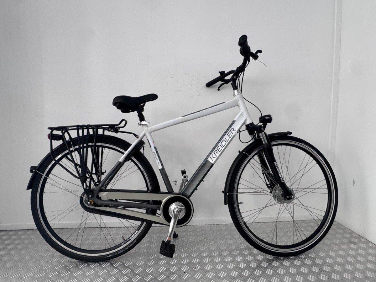 Kreidler Stadsfiets 56 cm wit, tweedehands