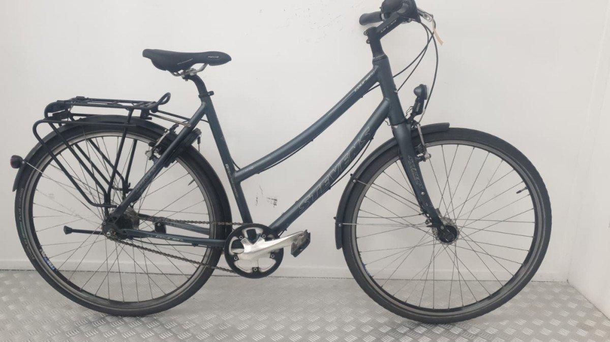 Stevens Couriers stadsfiets 54cm grijs, tweedehands