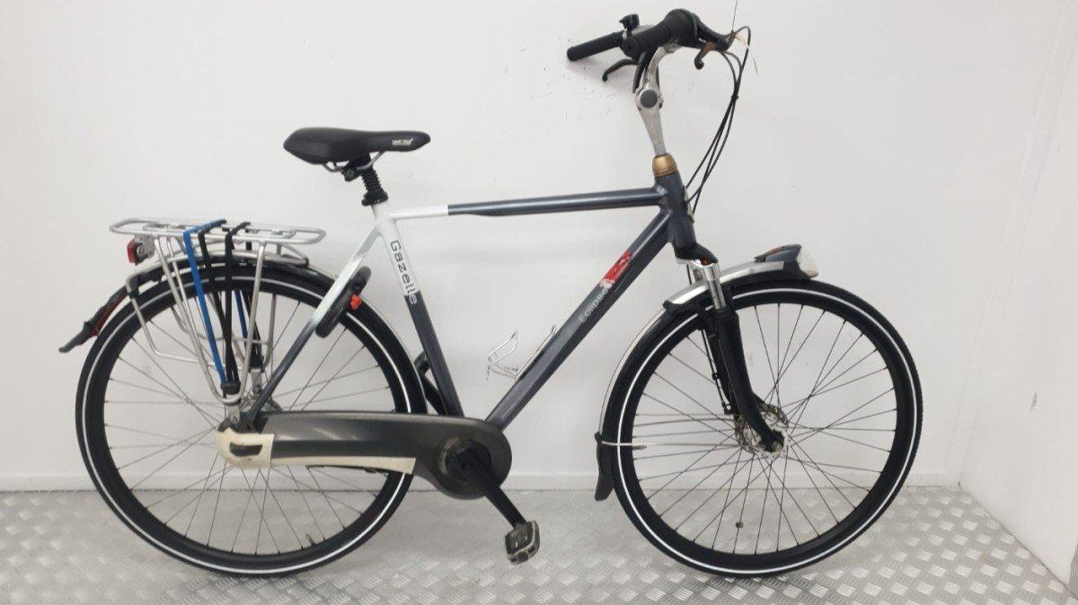 Gazelle Eclipse stadsfiets 57 cm grijs, tweedehands