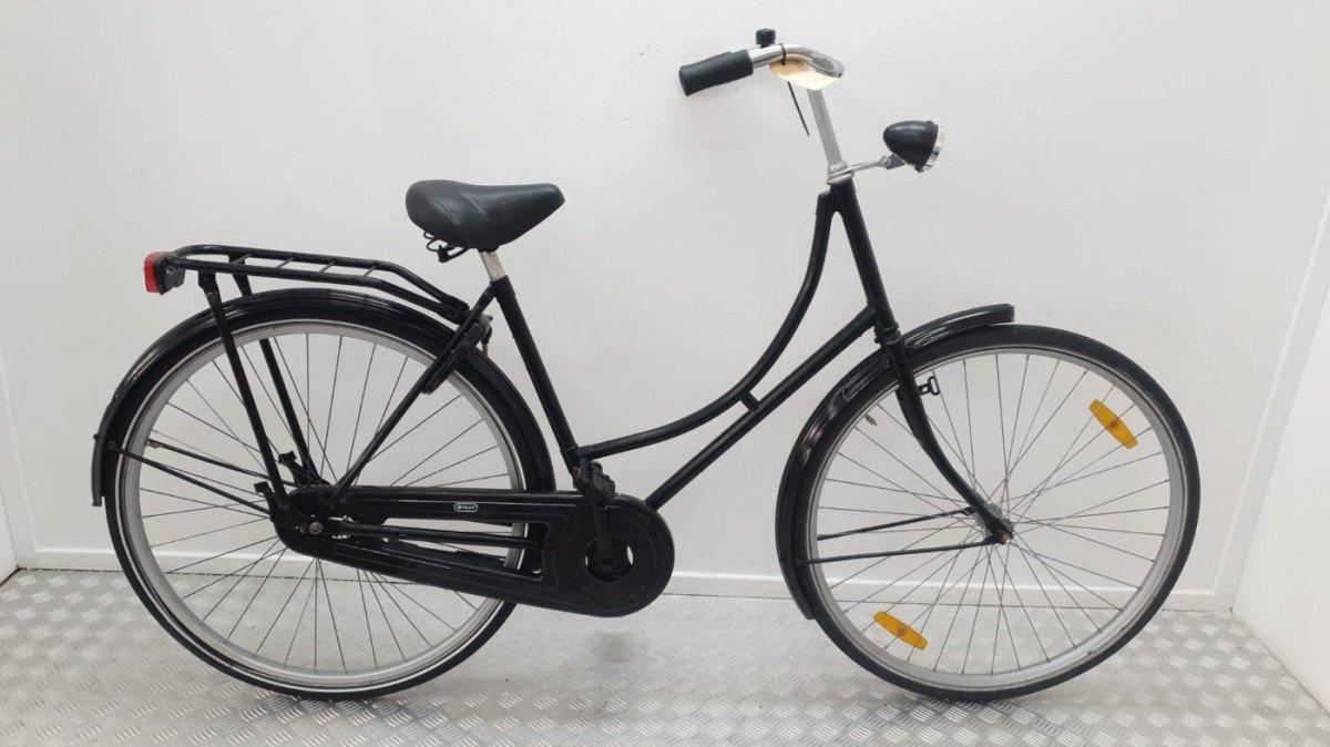 Budgetbike Omafiets 50 cm zwart, stadsfiets 28 inch