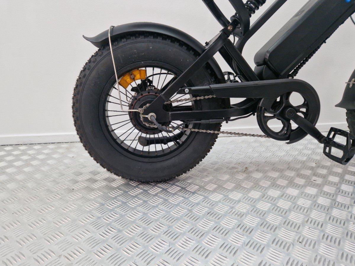 Tweedehands QM Wheel V20 mini fatbike mountainbike achterwielmotor foto 2