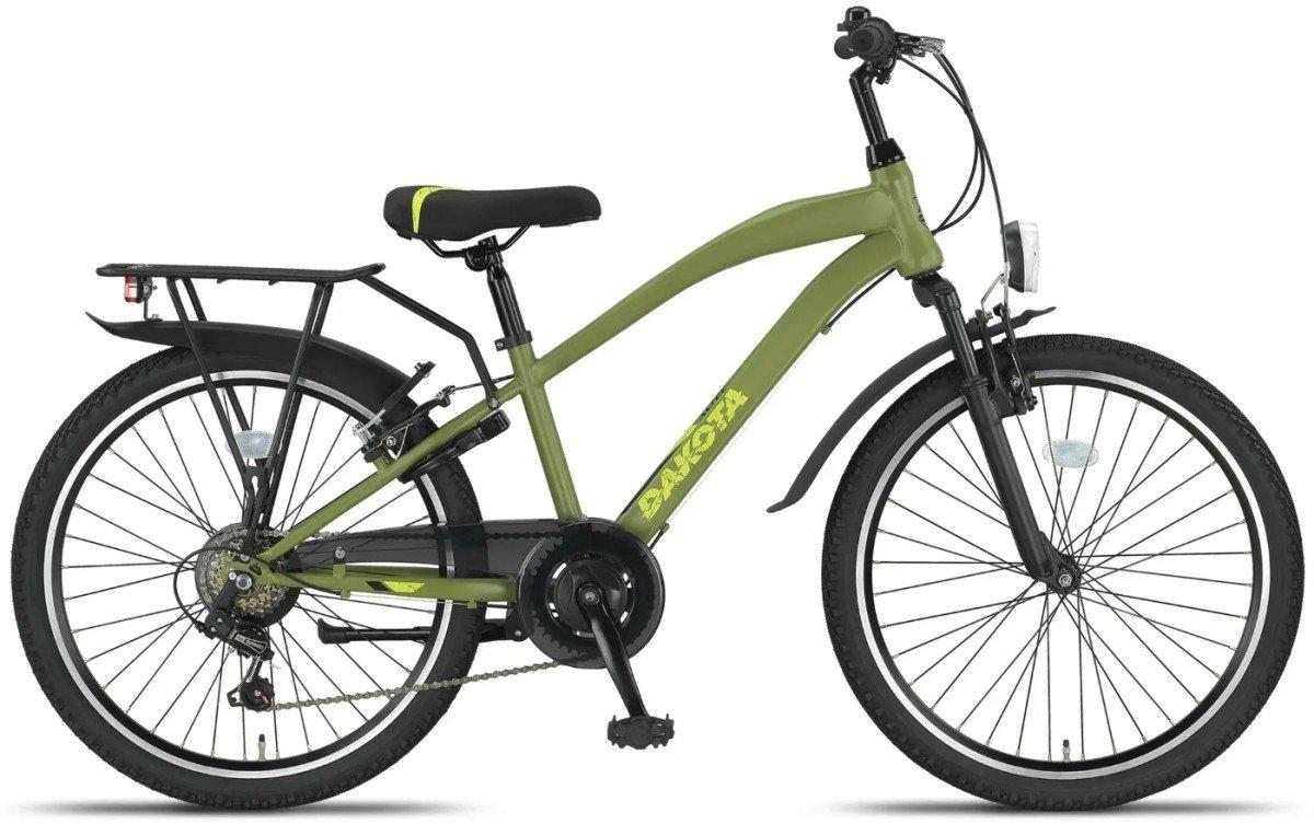 Altec Dakota kinderfiets 24 inch in navy blauw
