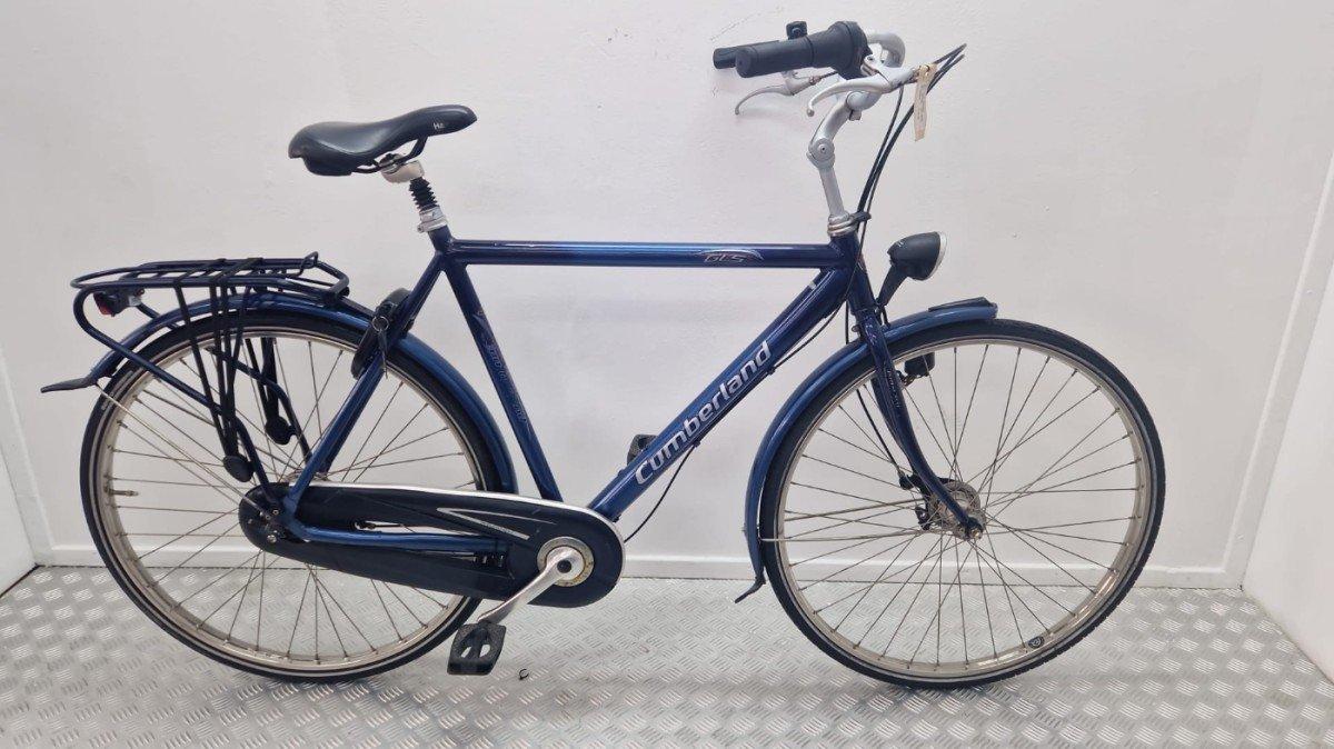 Cumberland GLS stadsfiets 60 cm blauw tweedehands
