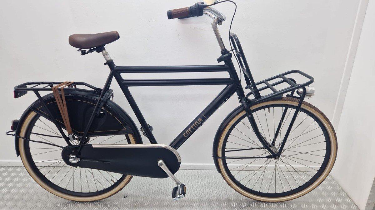 Cortina U4 transportfiets zwart 65 cm tweedehands