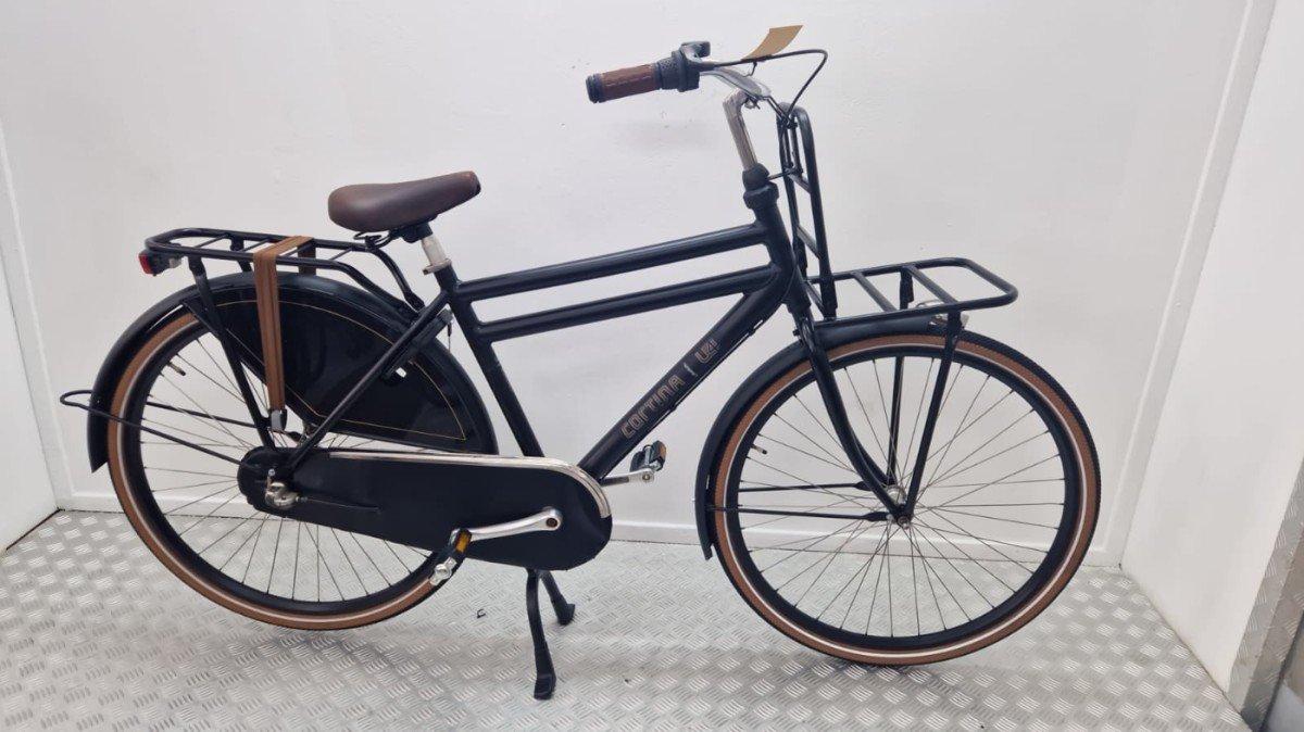 Cortina U4 transportfiets 50 cm in zwart, tweedehands