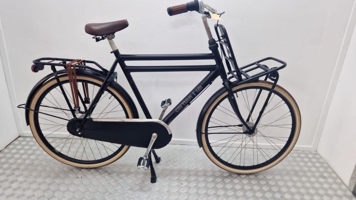 Cortina U4 zwarte transportfiets 60 cm tweedehands