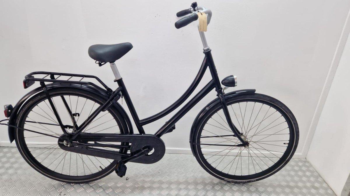 Budgetbike Omafiets 50 cm tweedehands in zwart