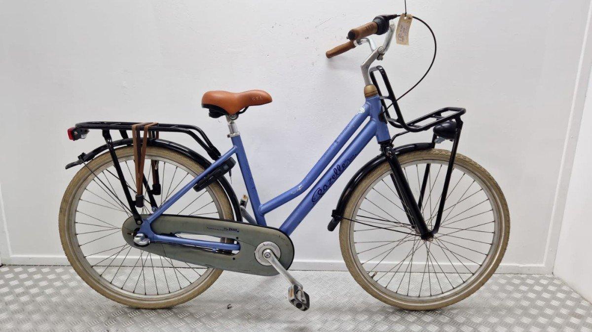 Gazelle Miss Grace kinderfiets 26 inch paars, tweedehands