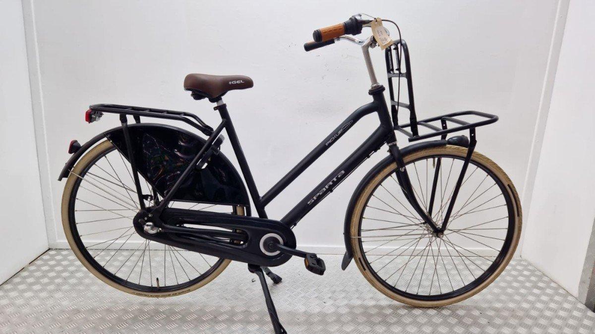 Sparta PICK UP zwart stadsfiets 57cm tweedehands