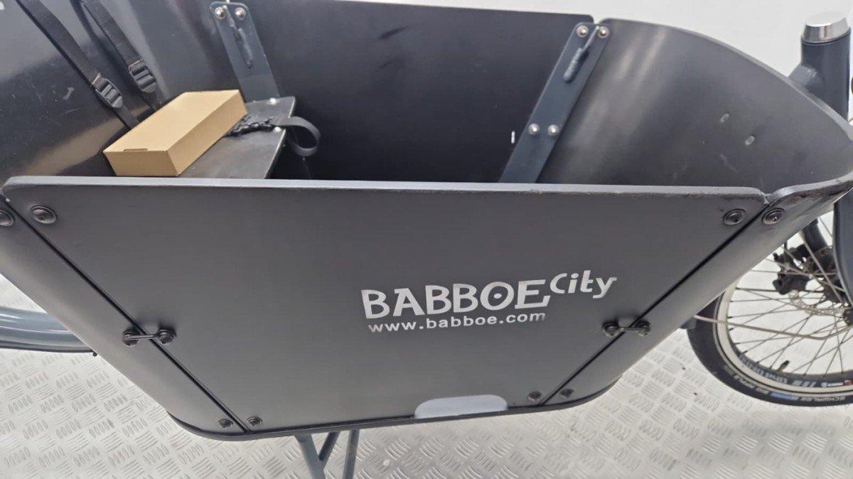Tweedehands Babboe City e-Bakfiets achterwielmotor 371wh 51 cm foto 3
