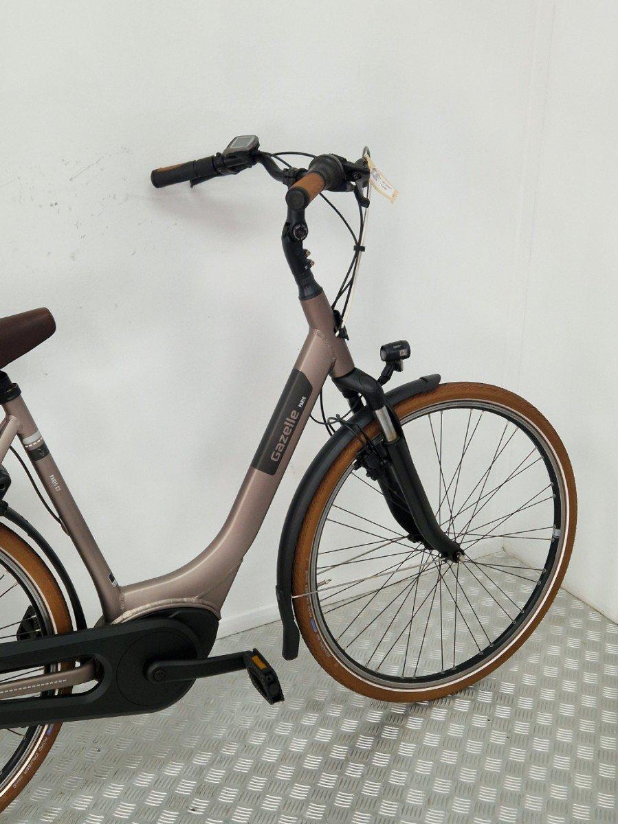 Tweedehands Gazelle Paris c7 stadsfiets middenmotor 500wh 55 cm foto 2