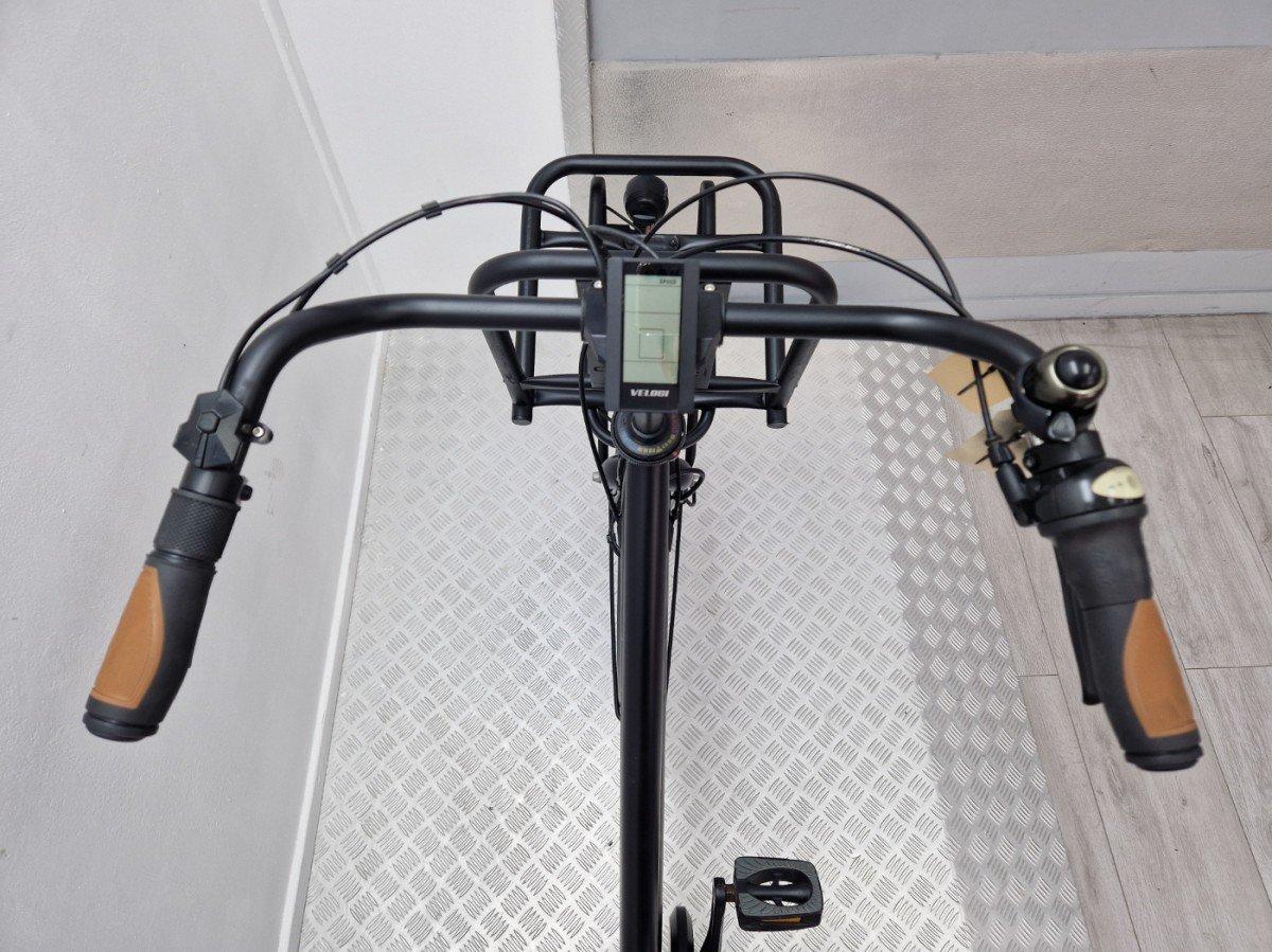 Tweedehands BSP Metropolis e transportfiets bafang voorwielmotor 394wh 57 cm foto 2