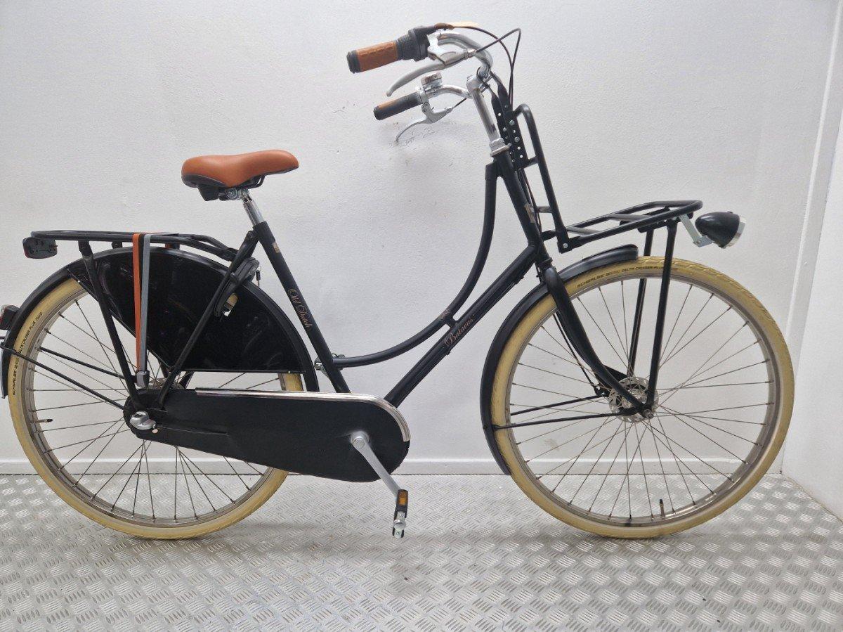 Batavus Old Dutch zwarte transportfiets 57 cm, tweedehands
