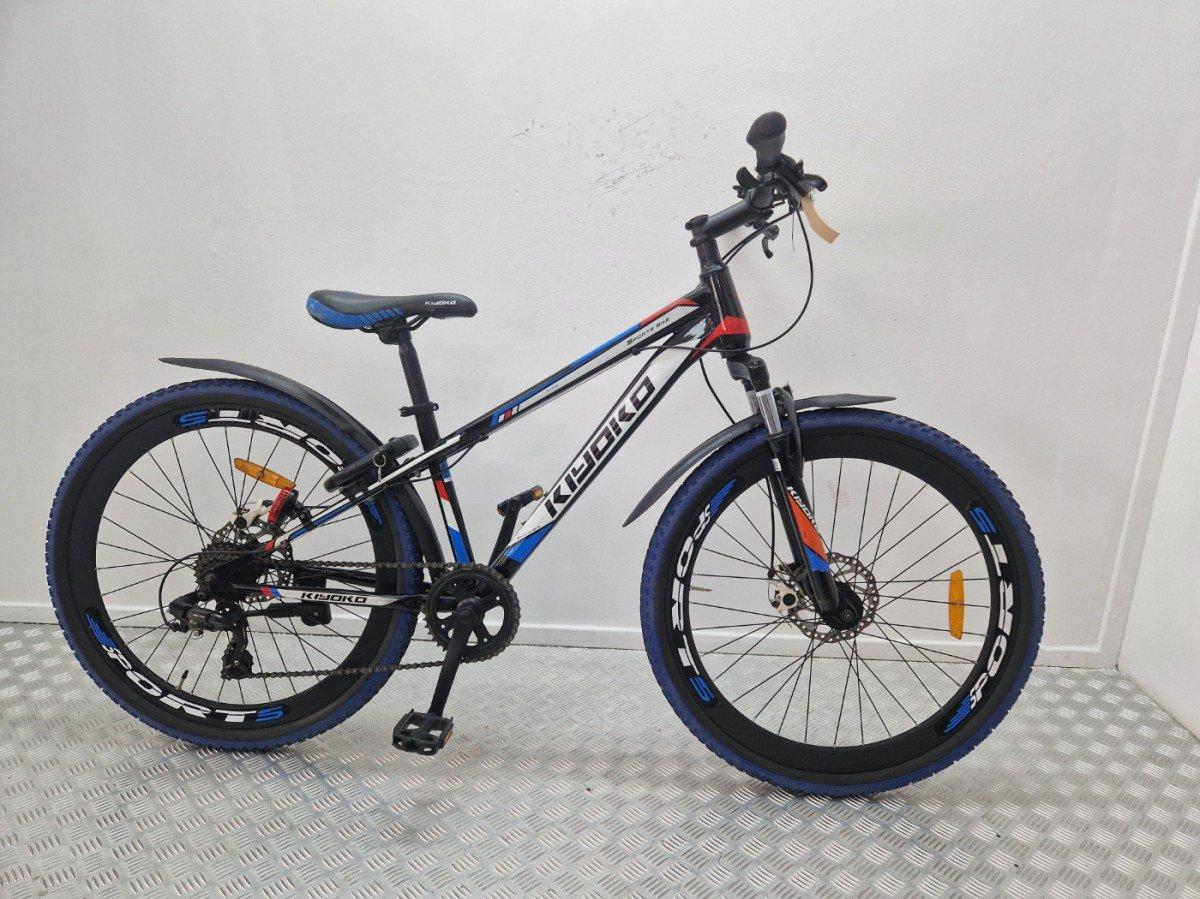 Kiyoko Mountainbike zwart-blauw 26 inch tweedehands