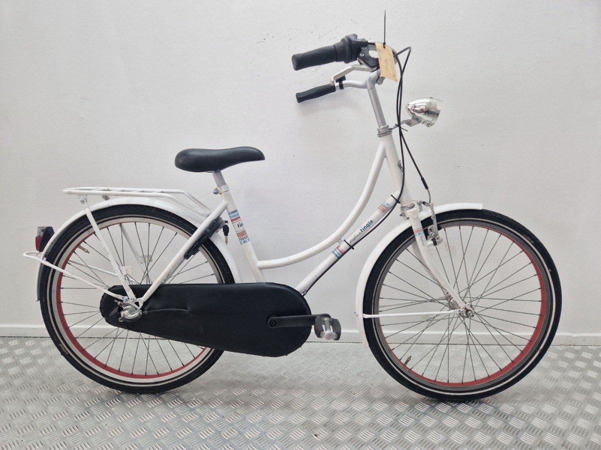 Alpina Tingle kinderfiets 24 inch wit, tweedehands