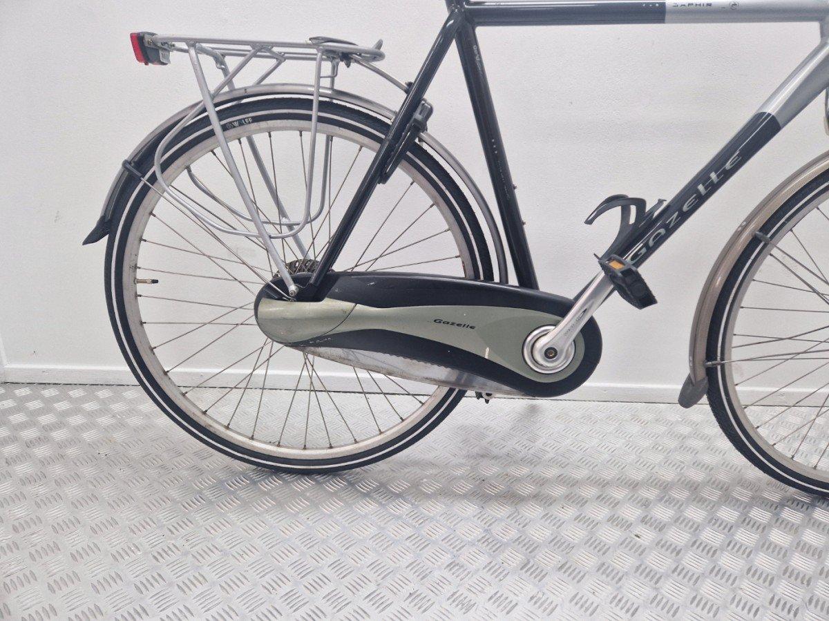 Tweedehands Gazelle Saphir heren stadsfiets 61 cm foto 2
