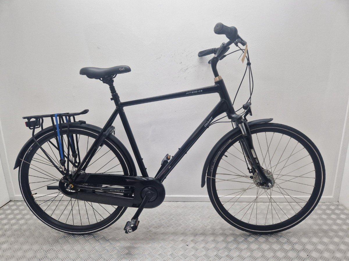 Giant Attend CS heren stadsfiets 60 cm zwart, tweedehands