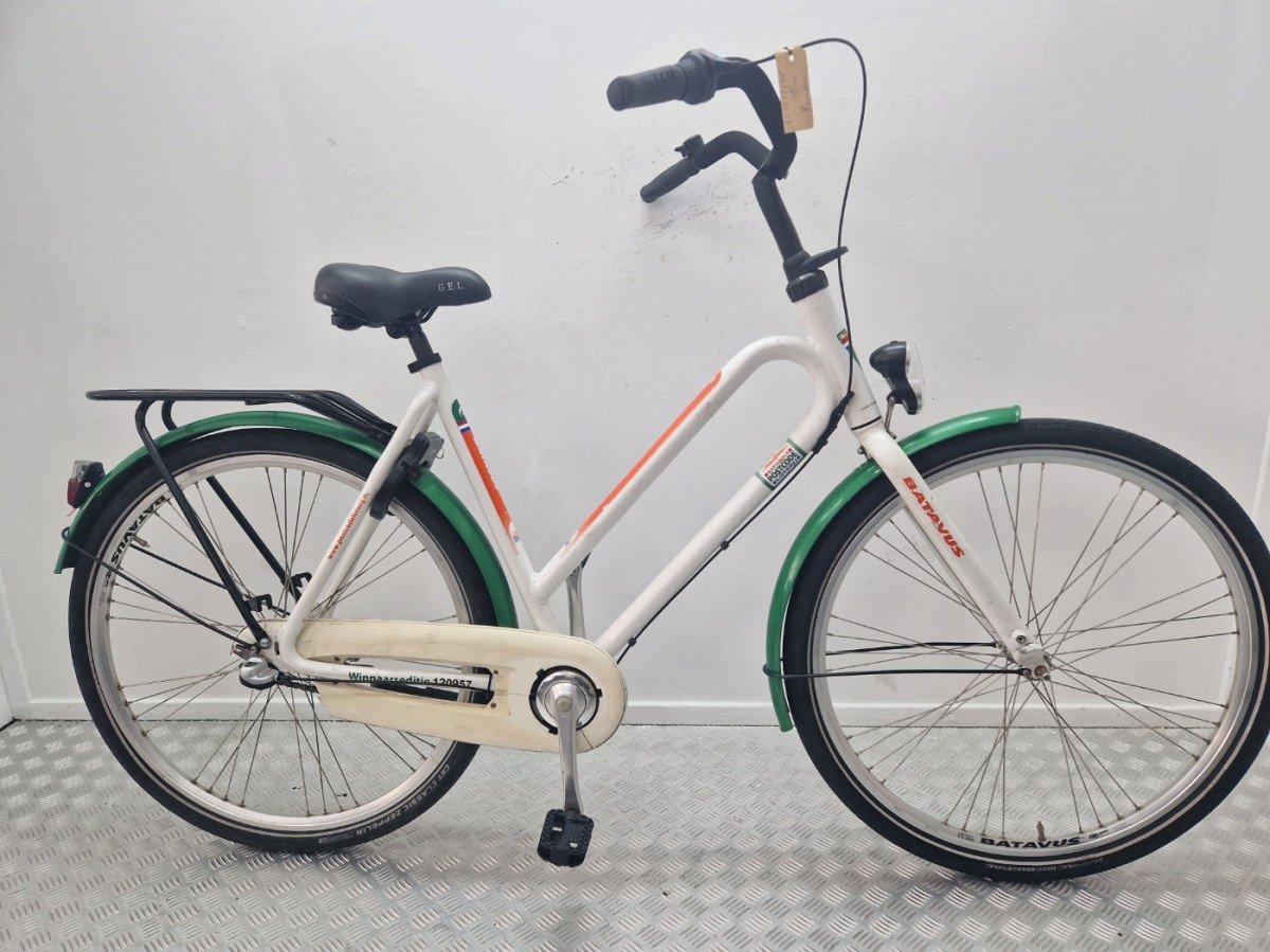 Batavus Postcode Lotterij stadsfiets wit, 56 cm