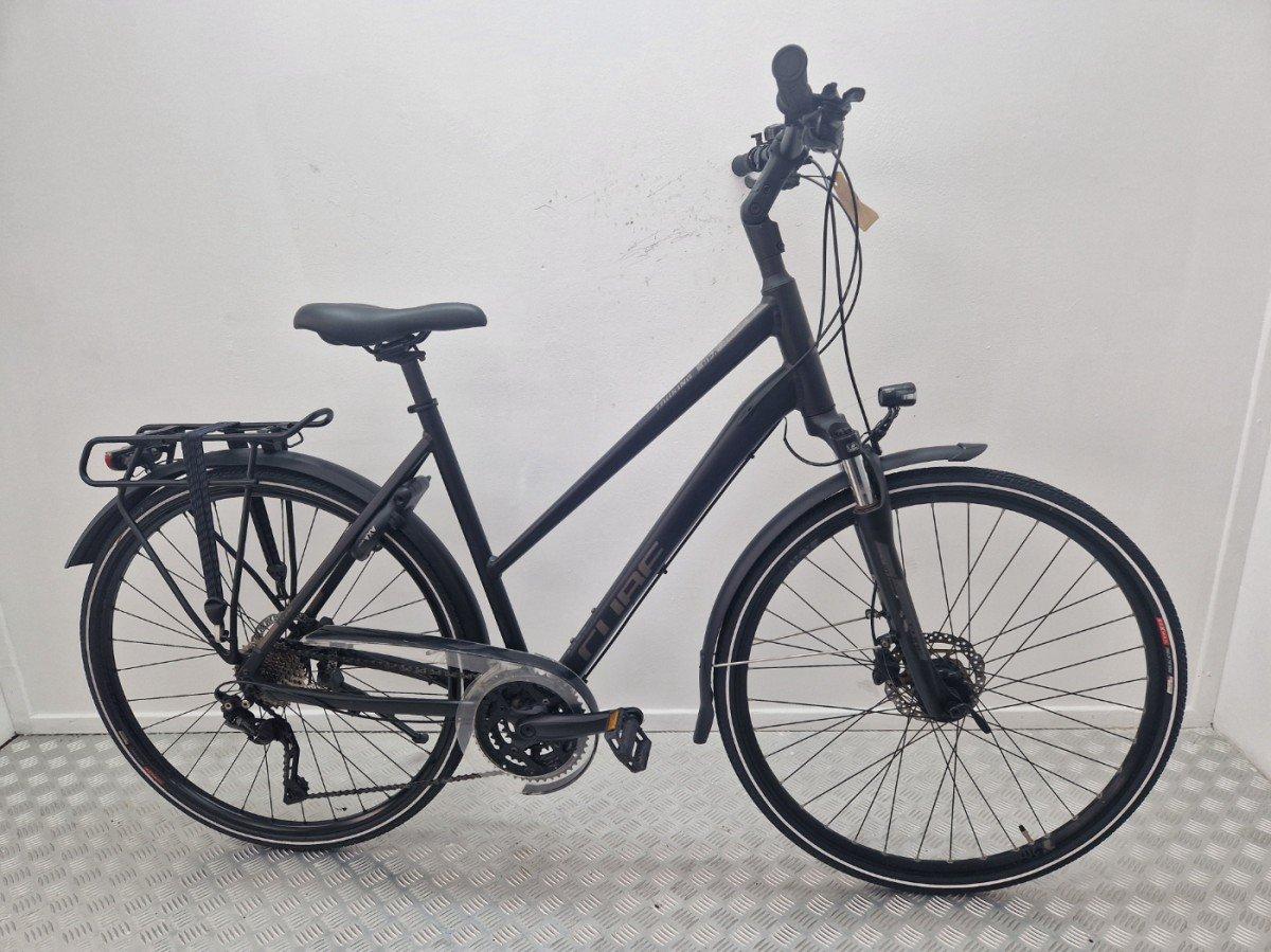 Cube Touring Hpa hybride fiets 54cm in zwart, tweedehands