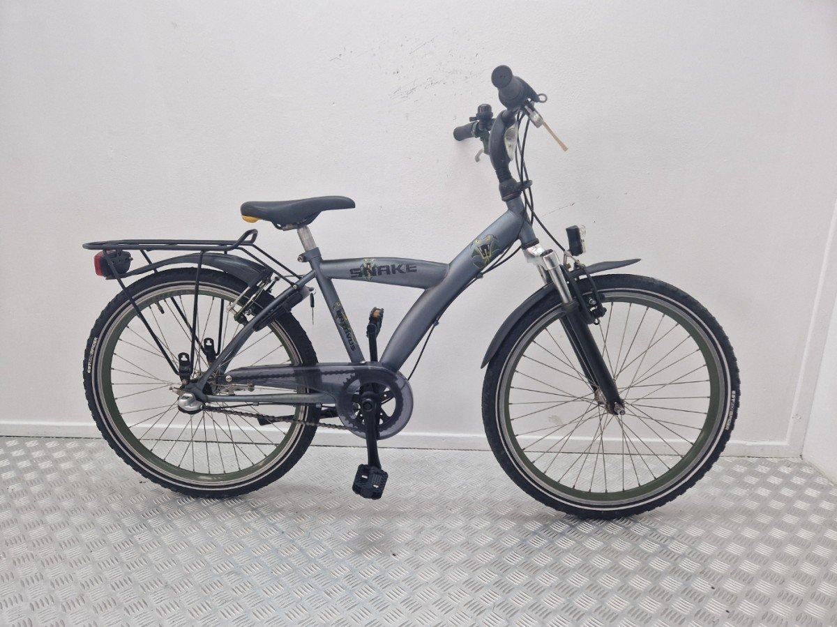 Batavus Snake 24 inch kinderfiets grijs, 38 cm framemaat, tweedehands