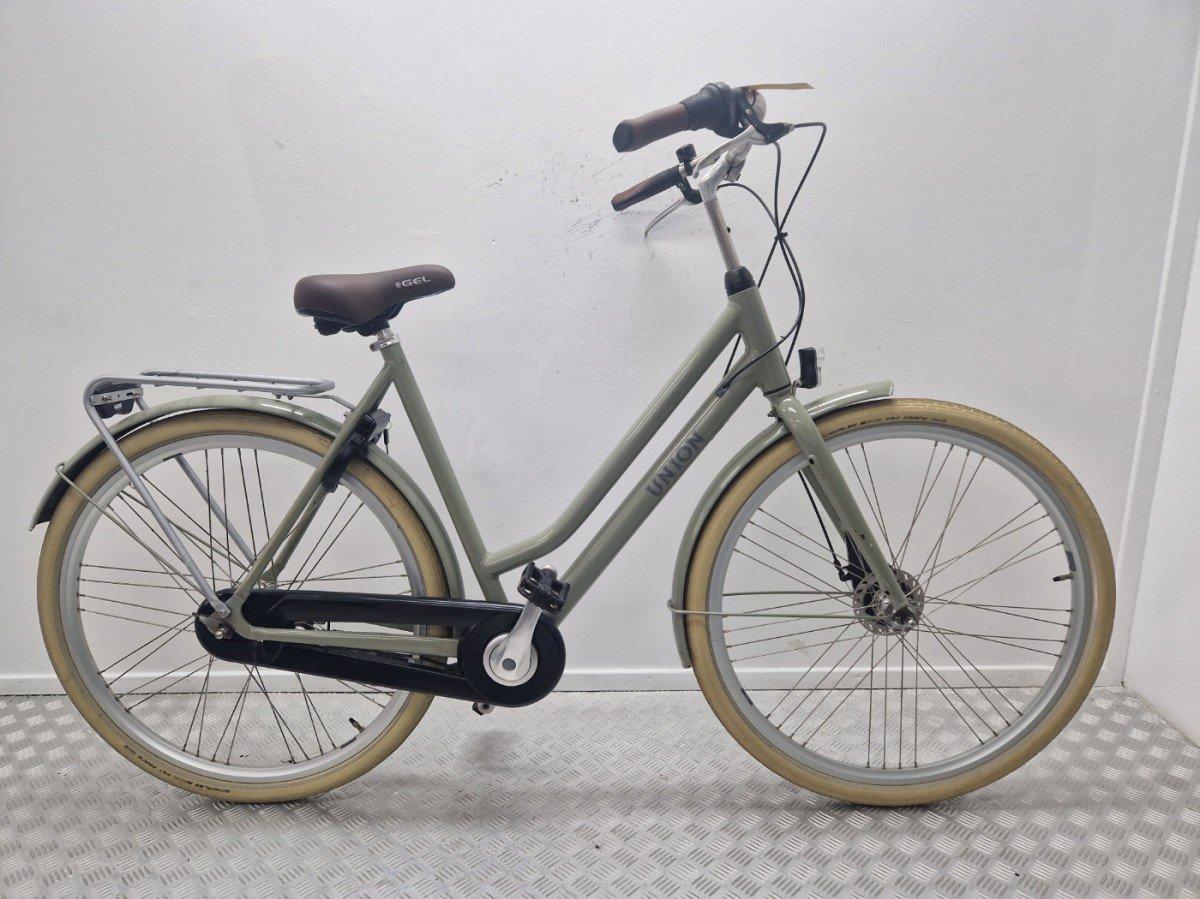 Union Curb stadsfiets 57cm grijs, lage instap