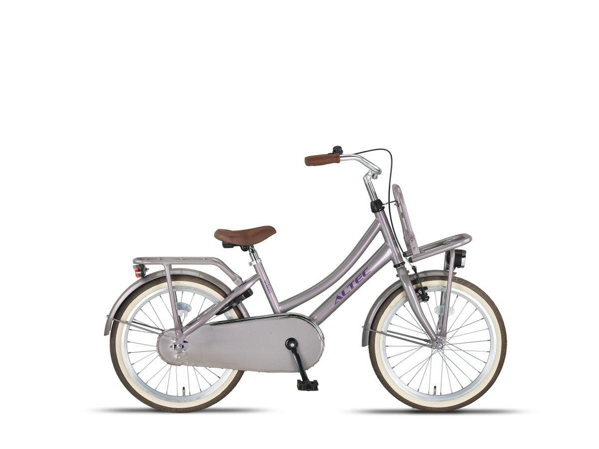 Altec Urban 22 inch kinderfiets Sand met voordrager en ringslot