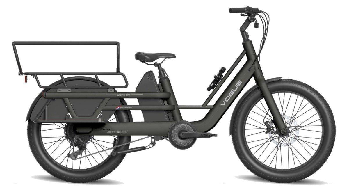 Vogue Wonder longtail e-Bakfiets smarthom achterwielmotor 960wh 41 cm