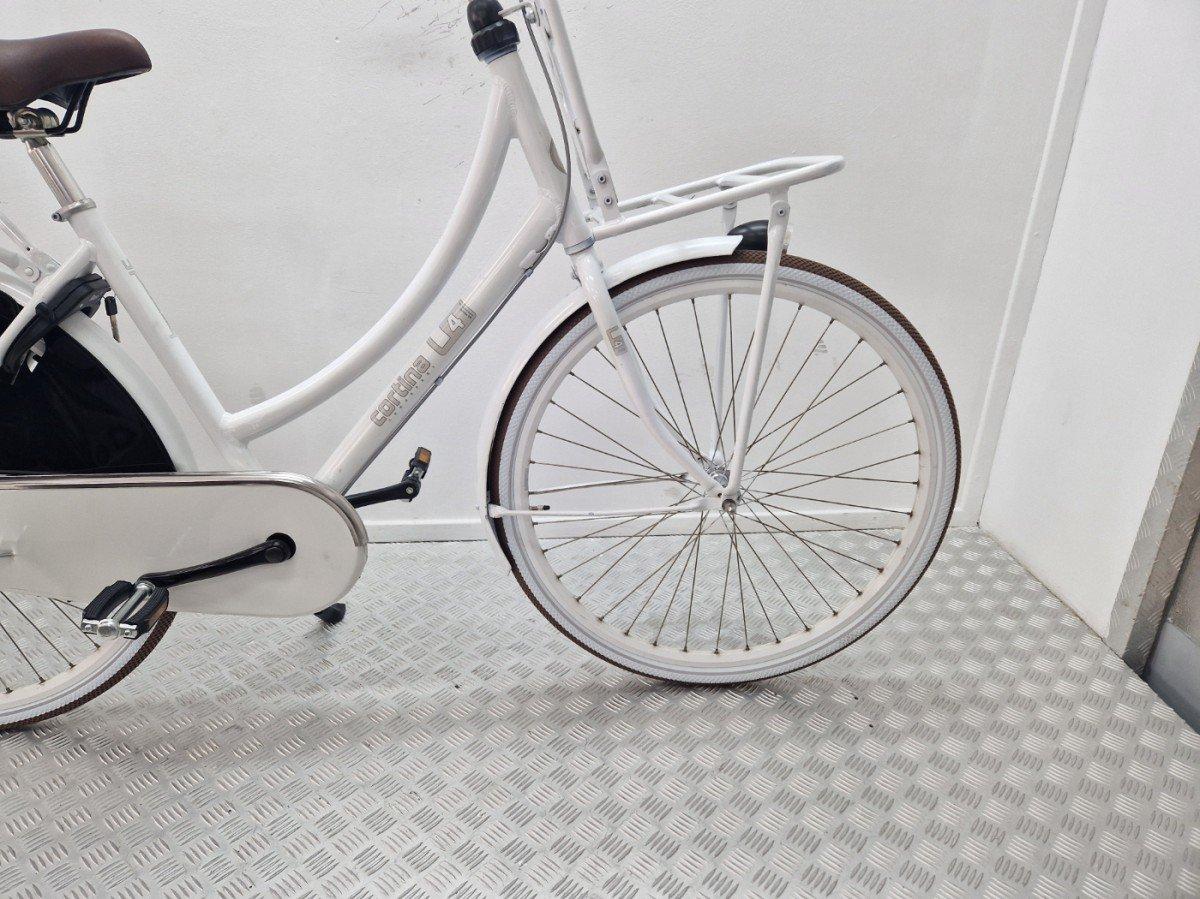 Tweedehands Cortina U4 dames transportfiets 50 cm foto 3