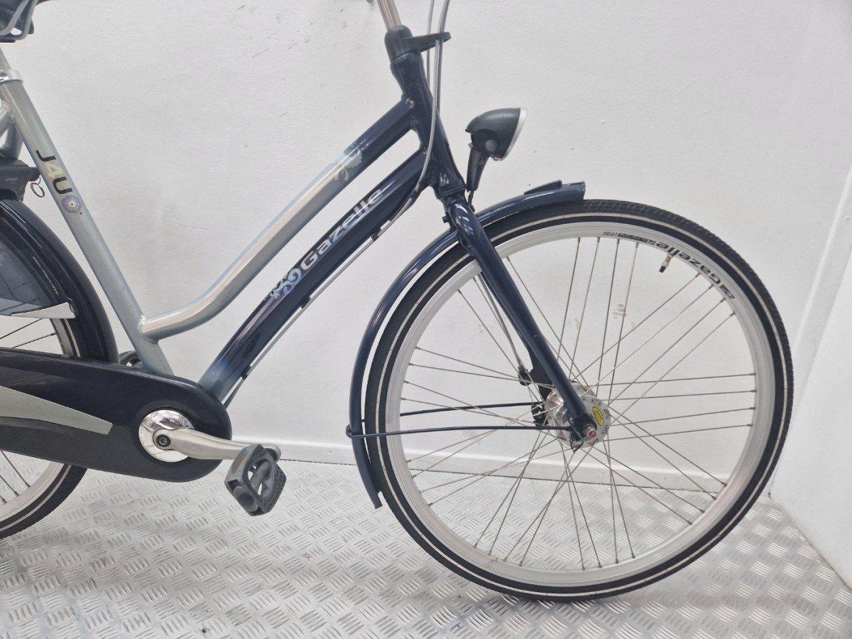 Tweedehands Gazelle J4u dames stadsfiets 57 cm foto 2