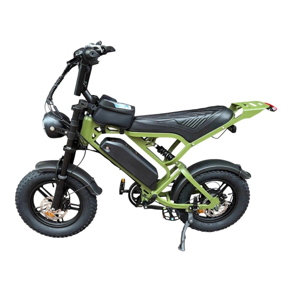 QM Wheel V20 mini e-Fatbike achterwielmotor 468wh foto 4