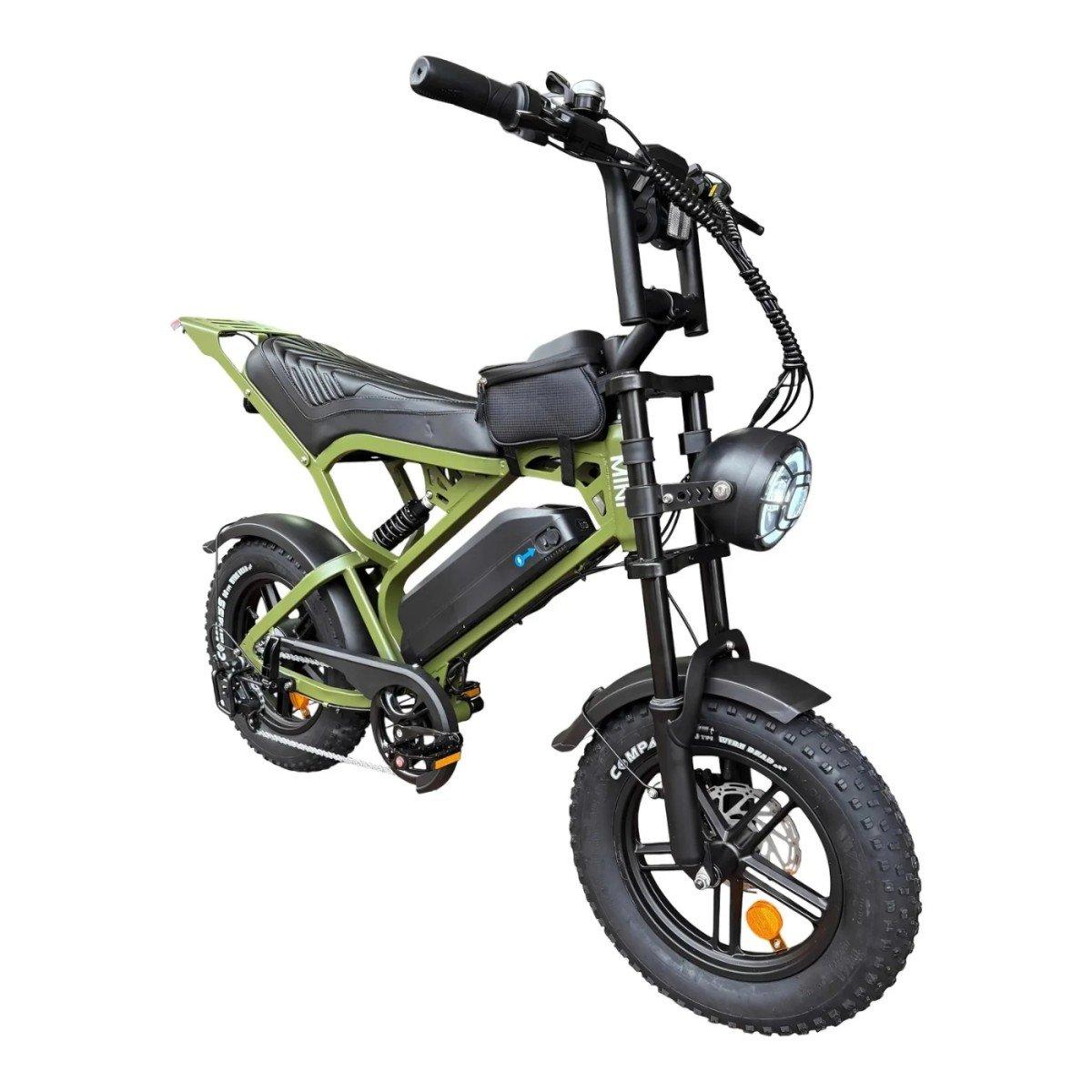 QM Wheel V20 mini e-Fatbike achterwielmotor 468wh foto 3
