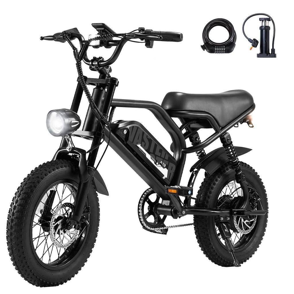 Mini Fatbike A13 elektrische fatbike 250w motor 460wh foto 2