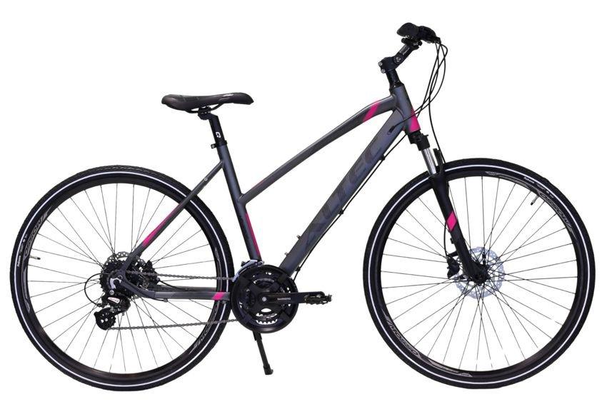 Altec Legarda hybride fiets antraciet, 49 cm framemaat