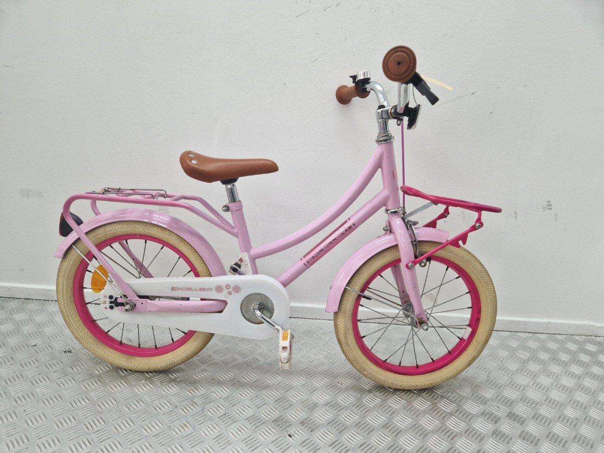 Volare Excellent roze meisjes kinderfiets 16 inch