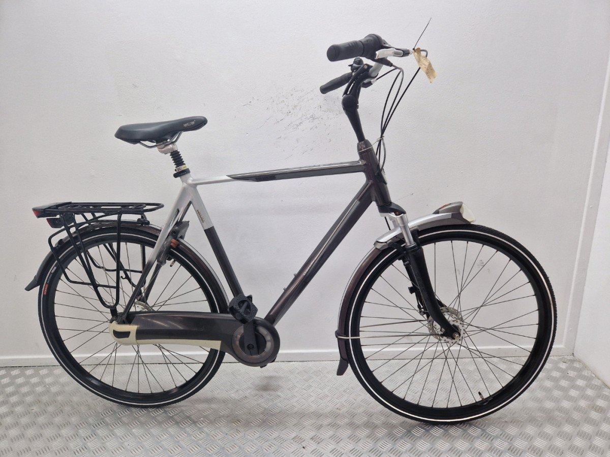 Gazelle Eclipse heren stadsfiets 61 cm grijs, 28 inch