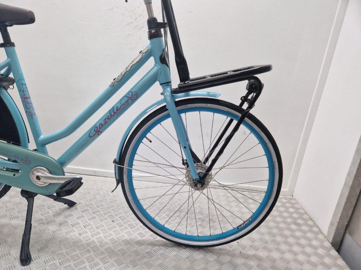 Tweedehands Gazelle Miss grace dames transportfiets 54 cm foto 3