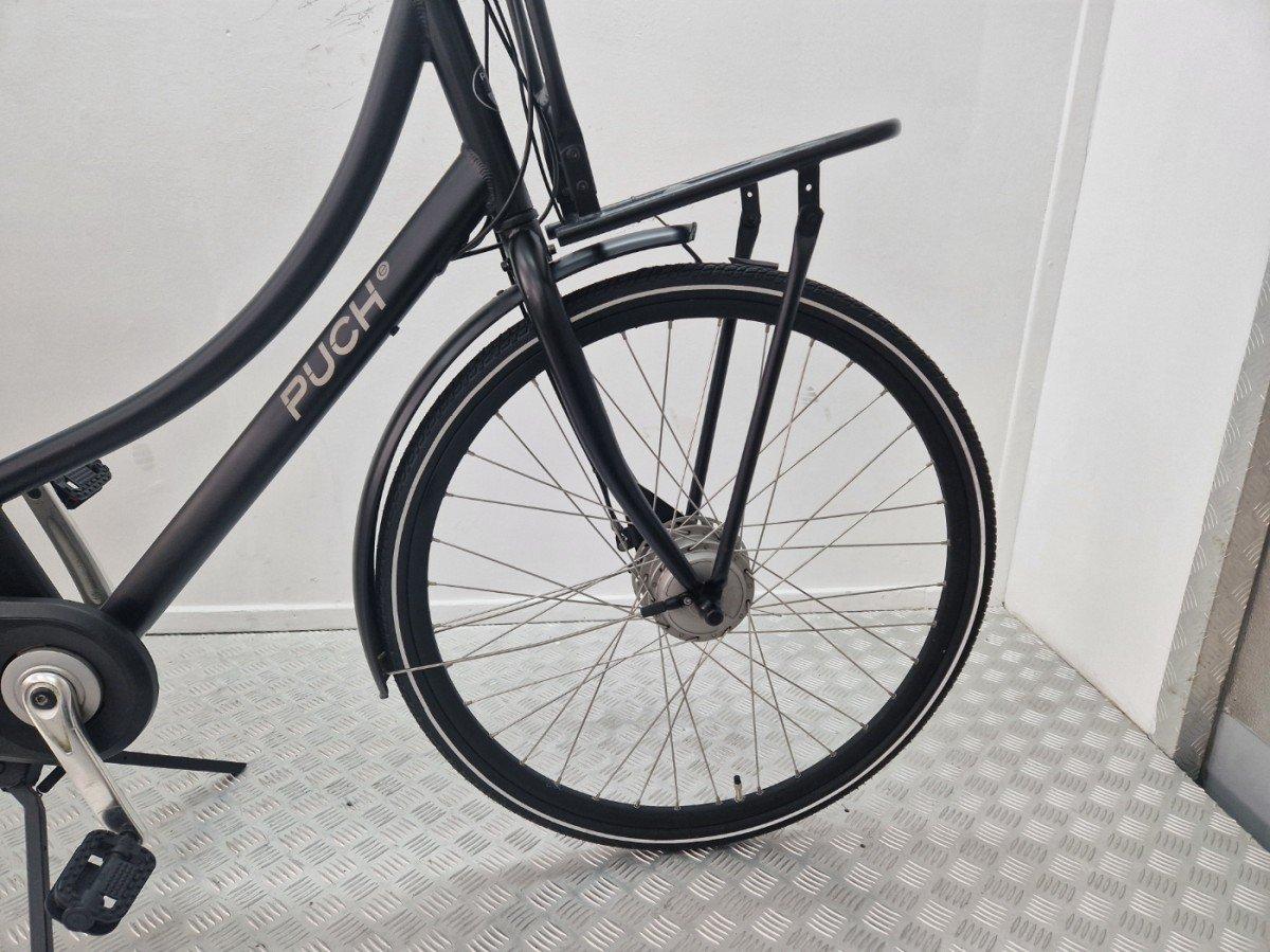 Tweedehands Puch E-Rock n7 elektrische transportfiets voorwielmotor 428wh 51 cm foto 3