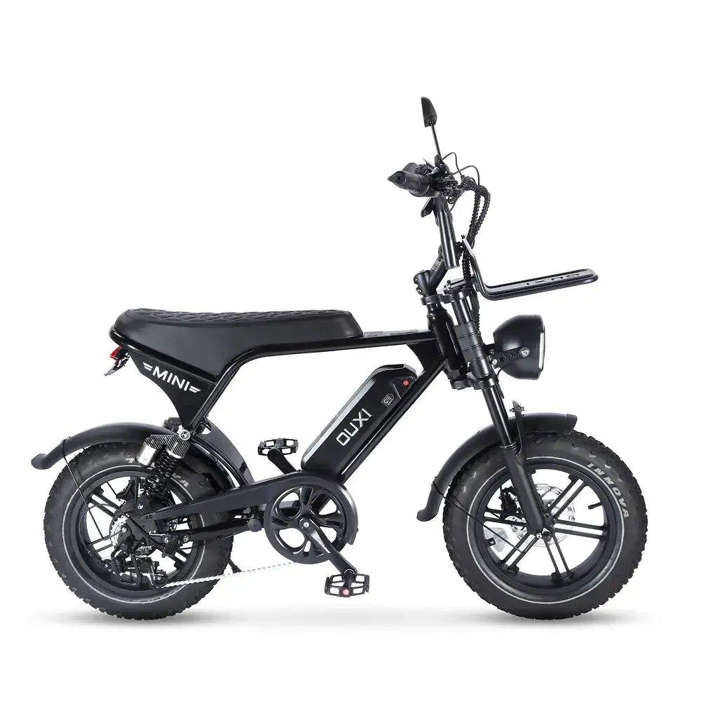 Ouxi V8 Ultra Mini elektrische fatbike zwart 16 inch