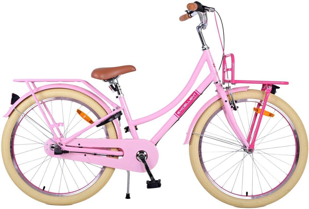 Volare Excellent kinderfiets 20 inch in roze kleur