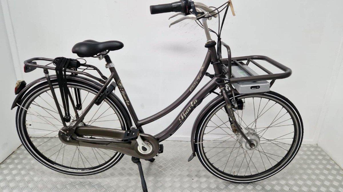 Sparta Country TOUR transportfiets grijs, 57cm, voorwielmotor