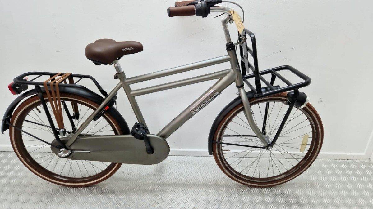 Popal Transportfiets 26 inch in grijs, tweedehands