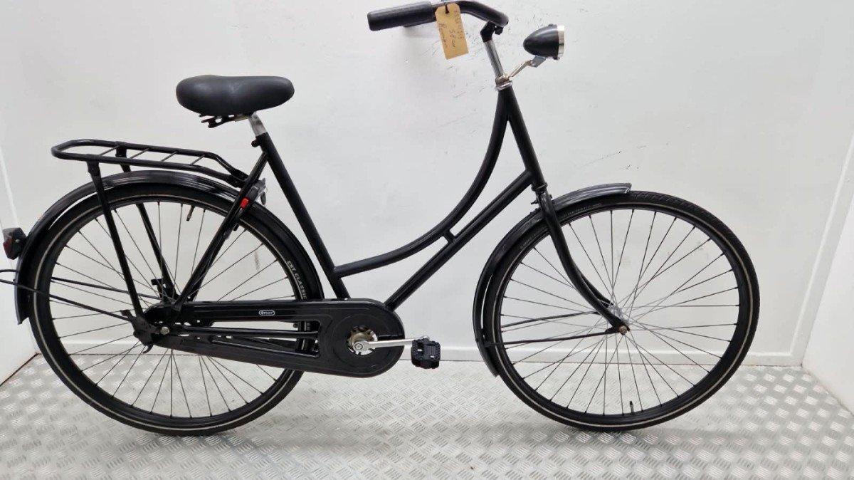 Budgetbike Omafiets 57 cm in zwart, tweedehands
