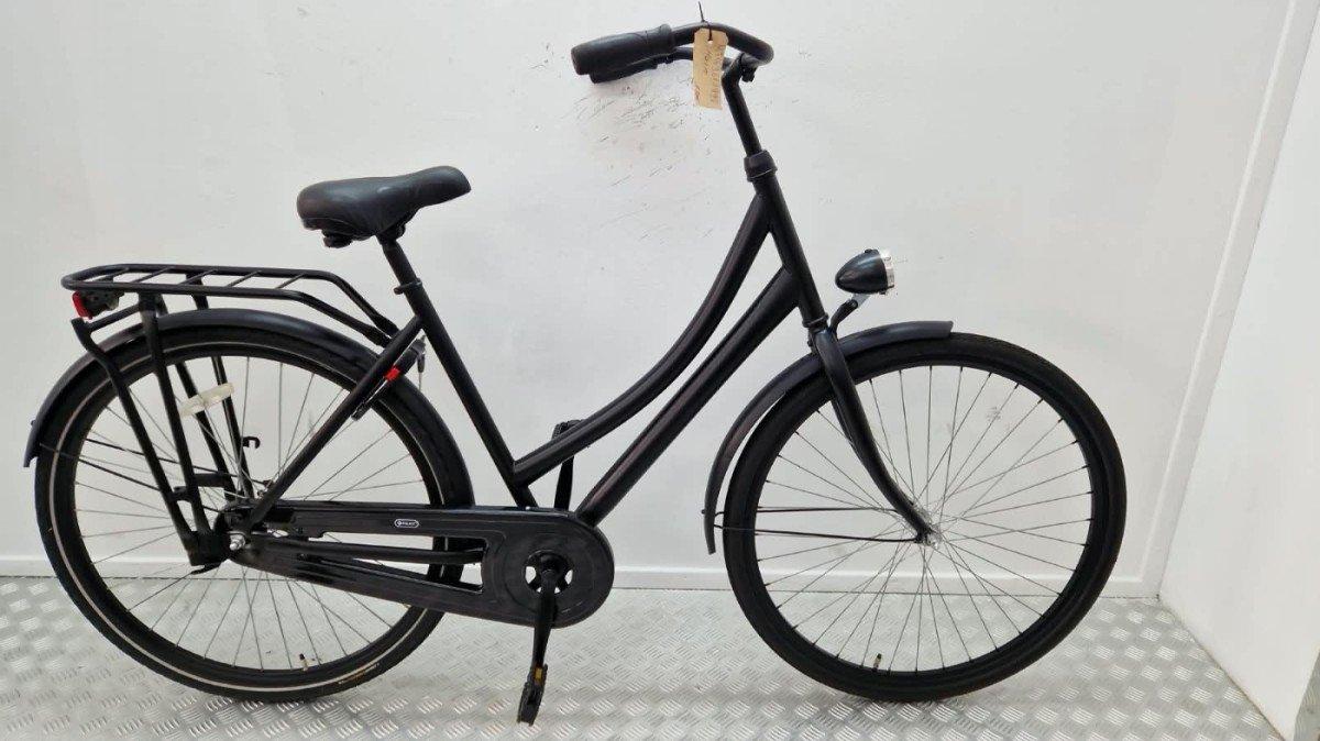 Budgetbike Omafiets 53 cm zwart, klassieke stadsfiets