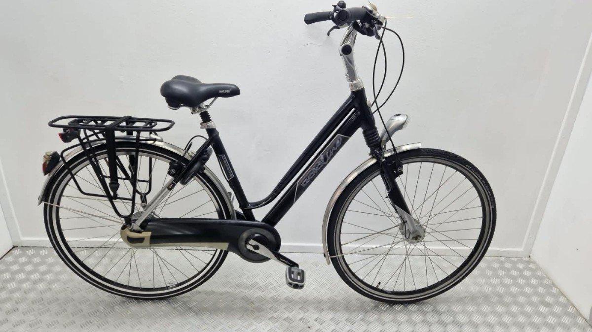 Gazelle Goldline zwarte stadsfiets 50 cm framemaat
