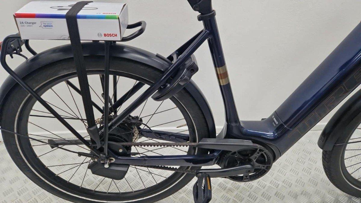 Tweedehands Trek District + 5 stadsfiets bosch middenmotor 55 cm foto 3