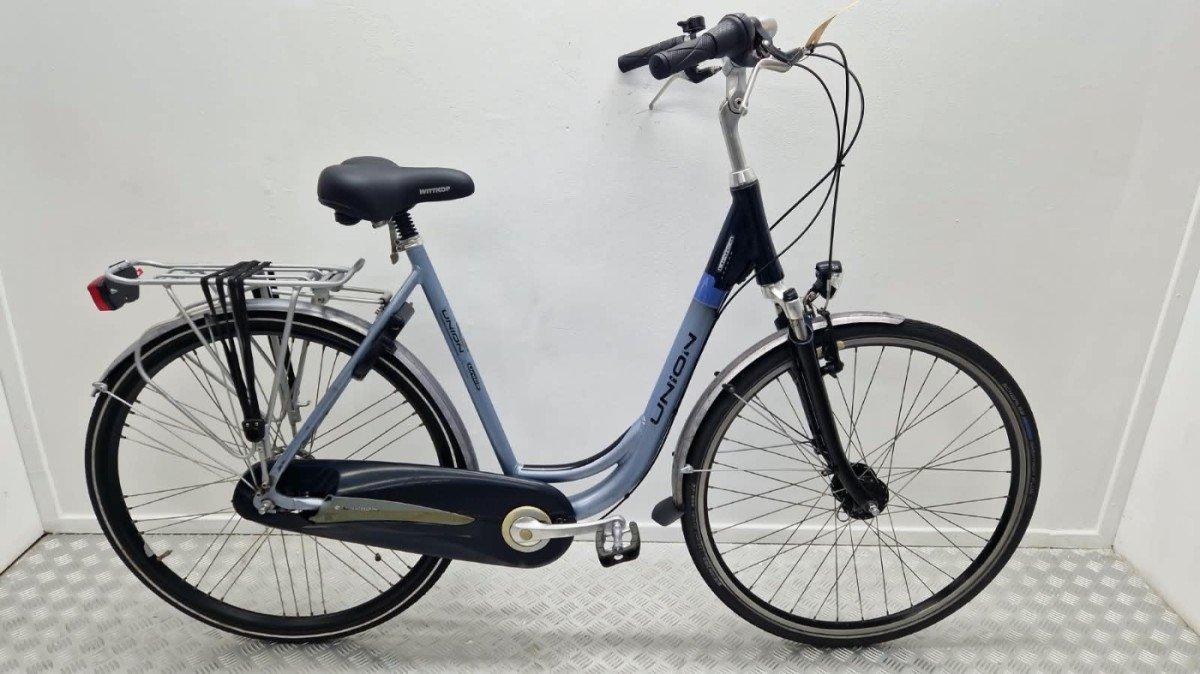 Union Unica stadsfiets 50 cm blauw-zwart, tweedehands
