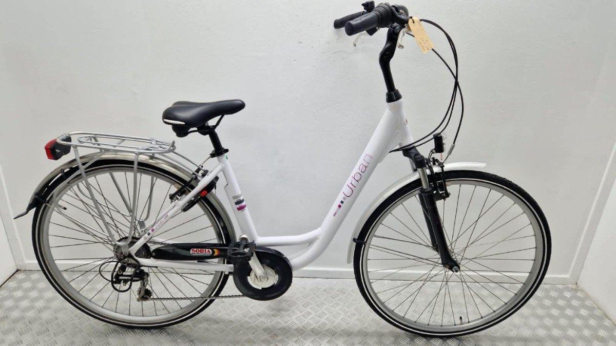 Denver bike Urban stadsfiets 49 cm wit, tweedehands