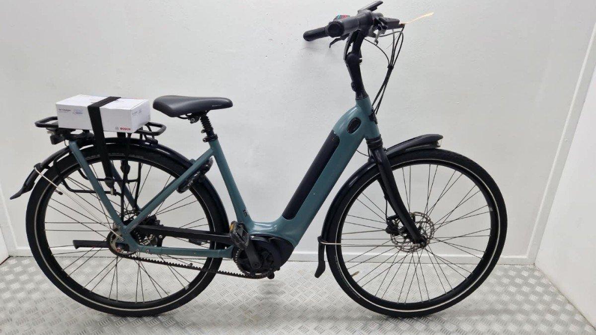 Gazelle Grenoble C5 elektrische stadsfiets blauw, 50cm framemaat