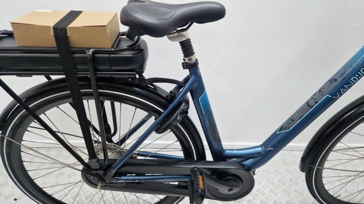 Tweedehands VanDijck Ceres e-Bike voorwielmotor 468wh 49 cm foto 3